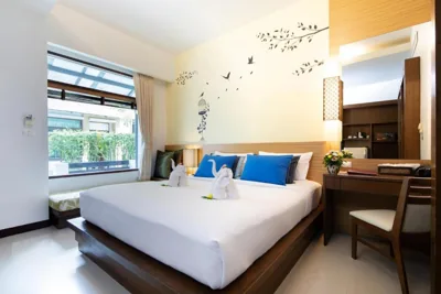 Cottage Room — A2 Pool Resort, Phuket Town - scheduled shuttle to Phuket Old Town
